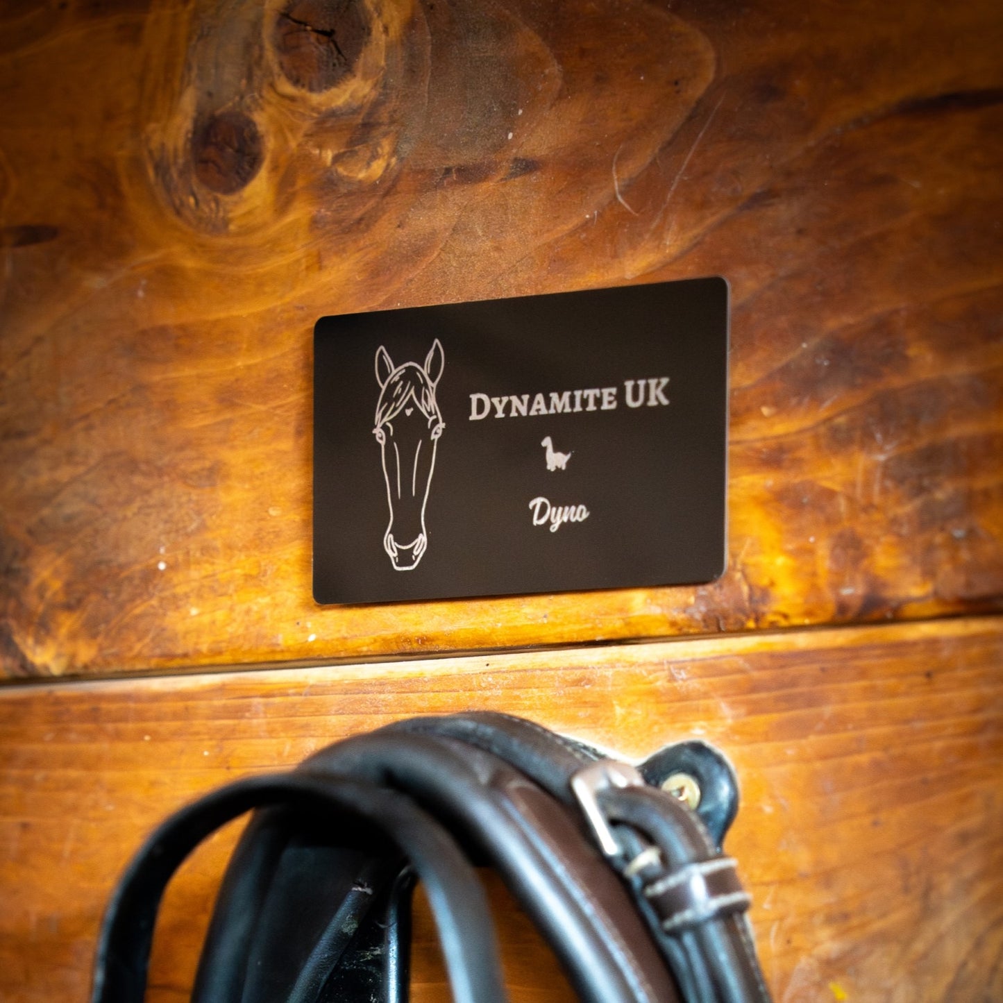 Metal Equipment Label - Canter Craft