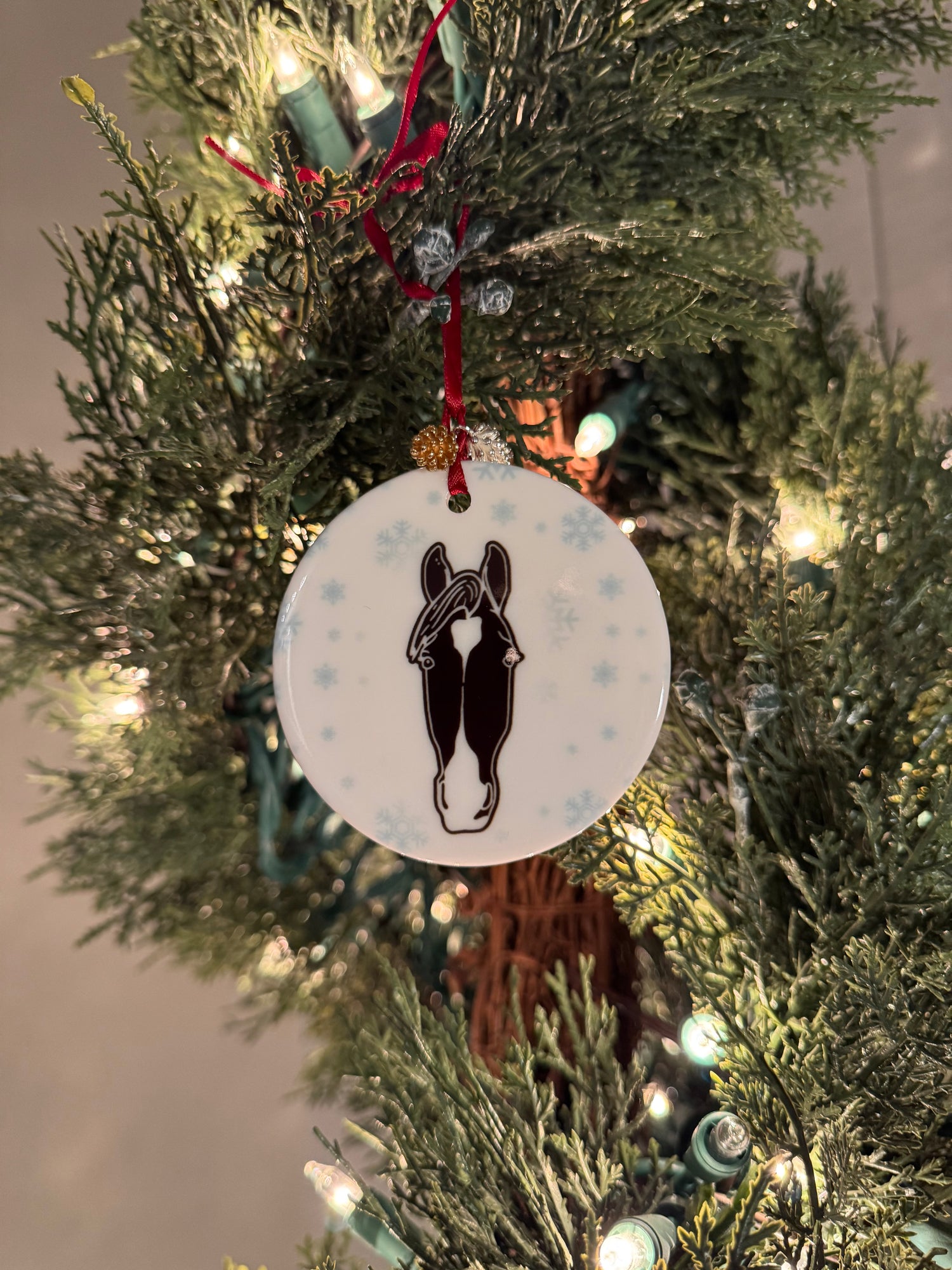 Hand Drawn Pet Christmas Ornaments - Canter Craft