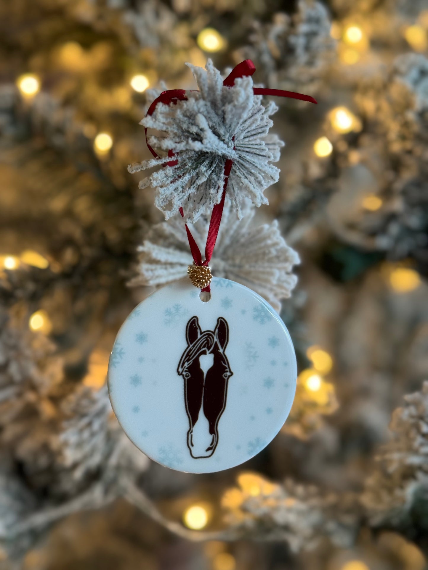 Hand Drawn Pet Christmas Ornaments - Canter Craft